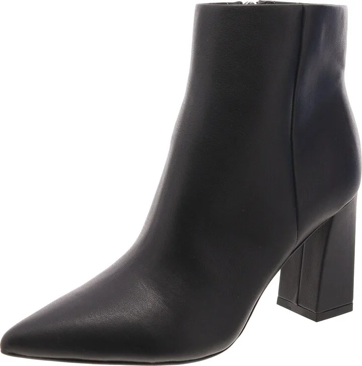 MF Gritana 2 Womens Faux Leather Almond Toe Ankle Boots