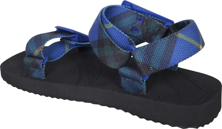 Mftrek Hs Check Blue Sandals - Image 3