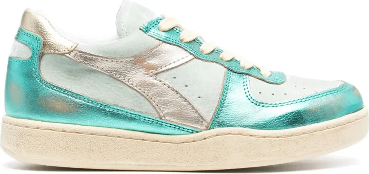 Mi Basket low-top leather sneakers