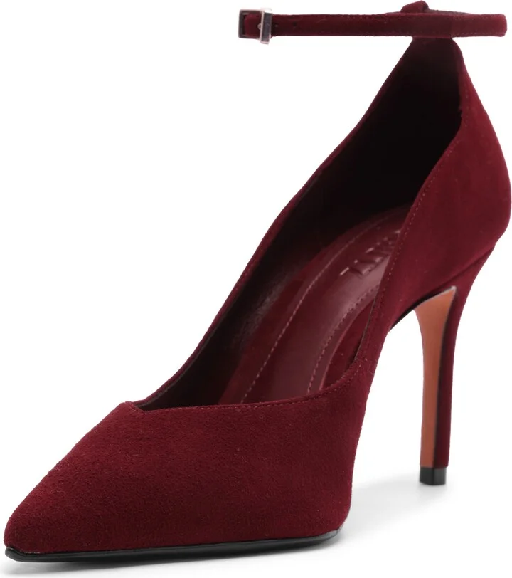Mia Ankle Strap Pointed Toe Pump - Image 9
