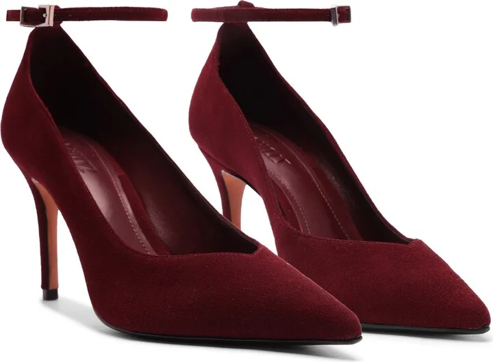 Mia Ankle Strap Pointed Toe Pump - Image 10