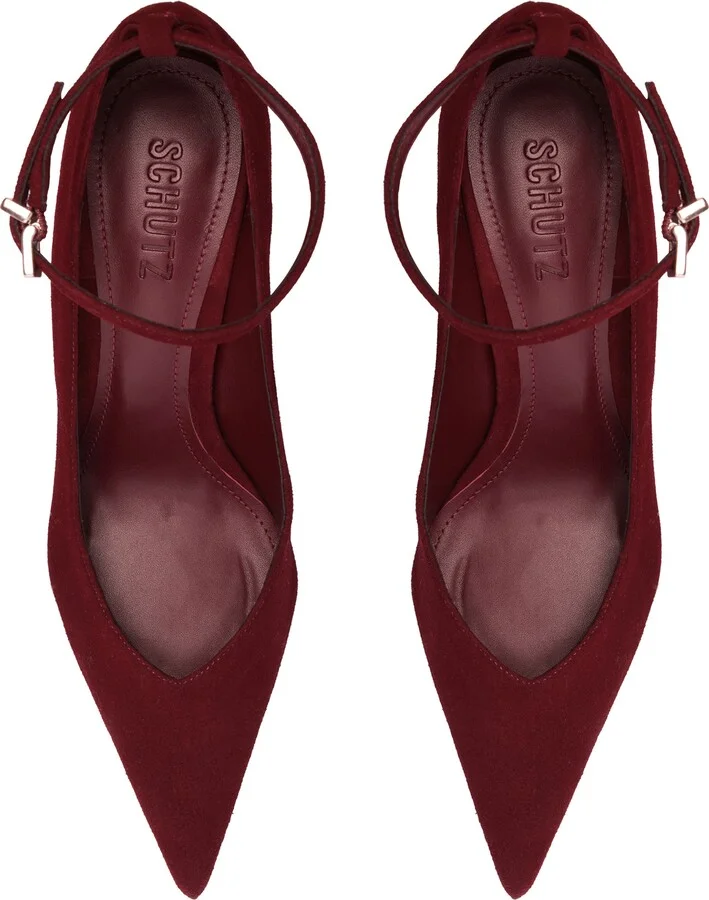 Mia Ankle Strap Pointed Toe Pump - Image 11