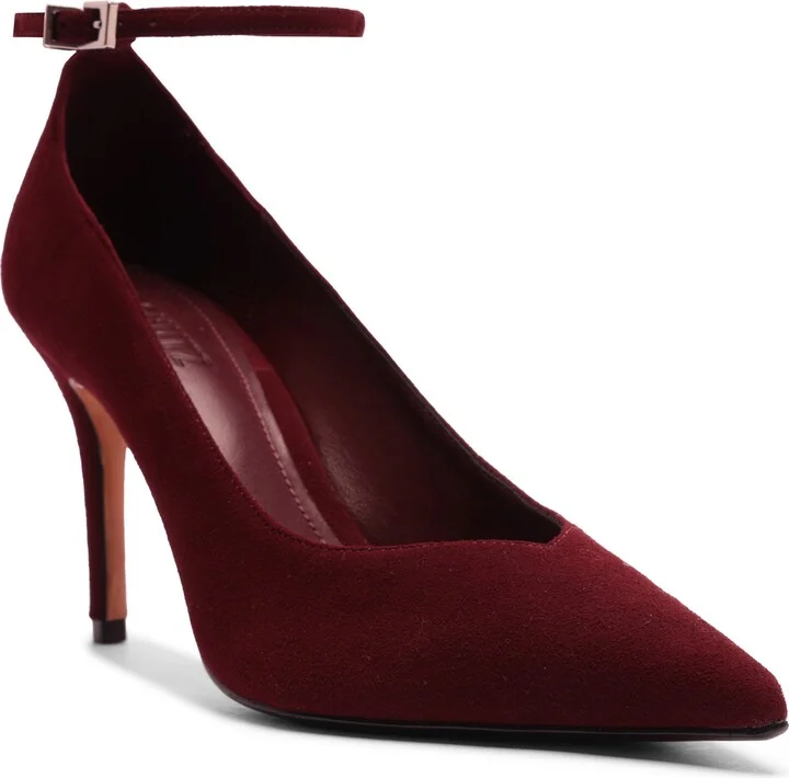 Mia Ankle Strap Pointed Toe Pump