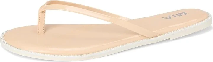 MIA Aster Women's Sandals Nude : 10 M, Faux Leather - Image 5