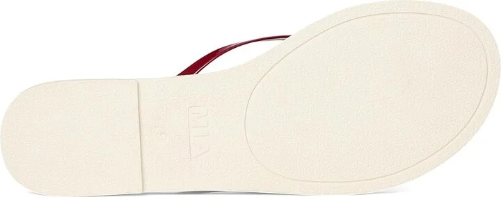 MIA Aster Women's Sandals Red : 7 M, Faux Leather - Image 3