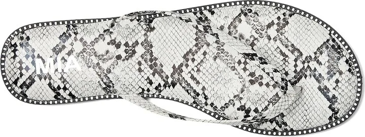 MIA Aster Women's Sandals Snake : 6 M, Faux Leather - Image 2