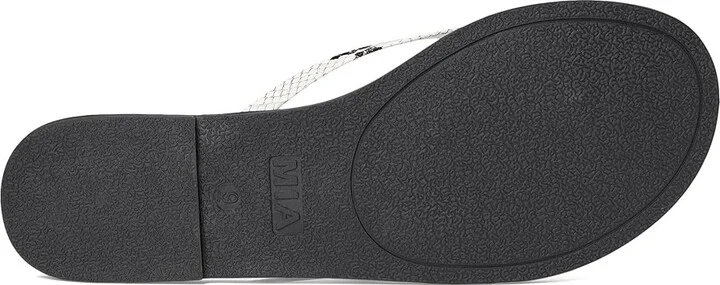 MIA Aster Women's Sandals Snake : 6 M, Faux Leather - Image 3