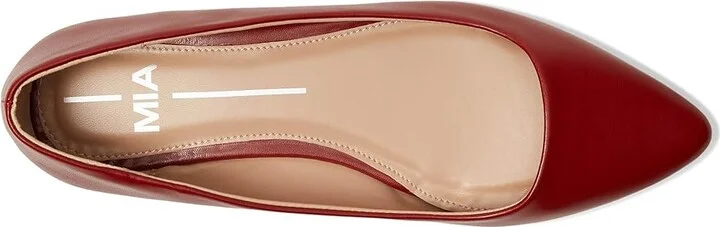 MIA Avi Women's Shoes Deep Red : 8 M, Faux Leather - Image 2