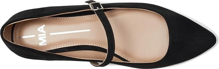 MIA Aviba-N Women's Flat Shoes Black : 9 M, Leather - Image 2