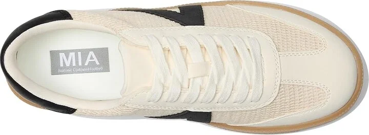 MIA Axel Women's Lace up casual Shoes Stone/Chocolate : 7 M, Faux Leather - Image 8