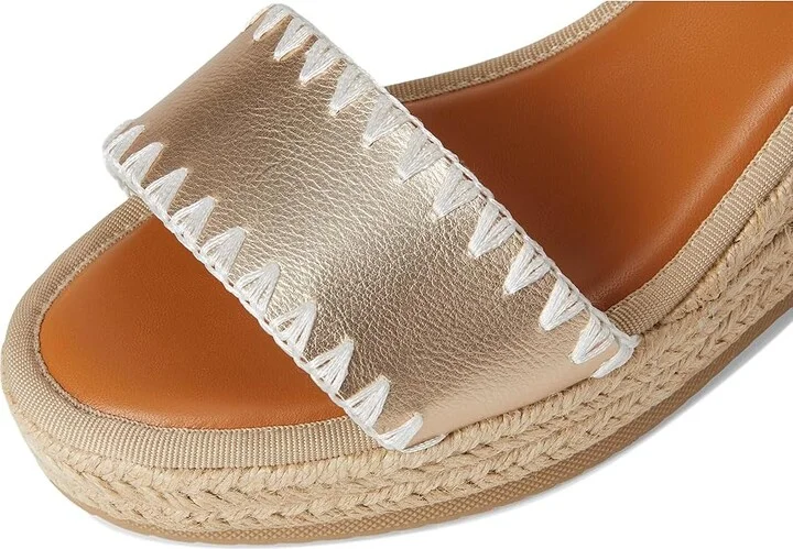 MIA Becky Women's Wedge Shoes Natural/Gold : 8.5 M, Synthetic - Image 7