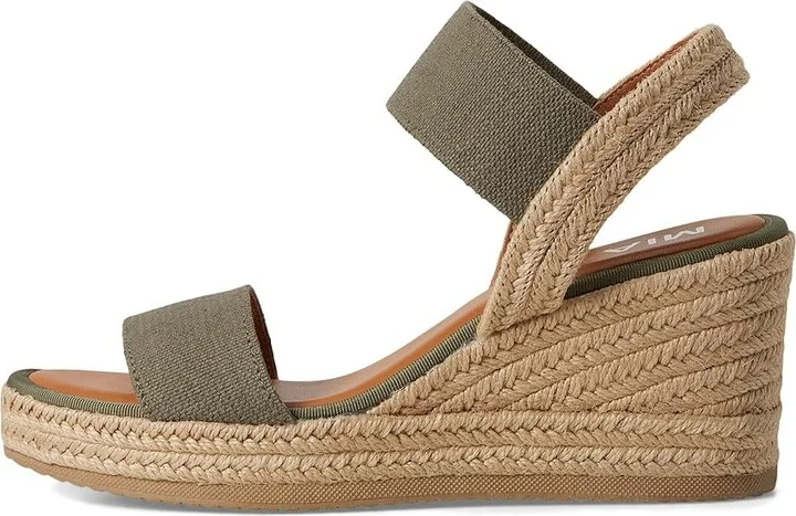 MIA Brittni Women's Sandals Natural : 9 M, Canvas - Image 10