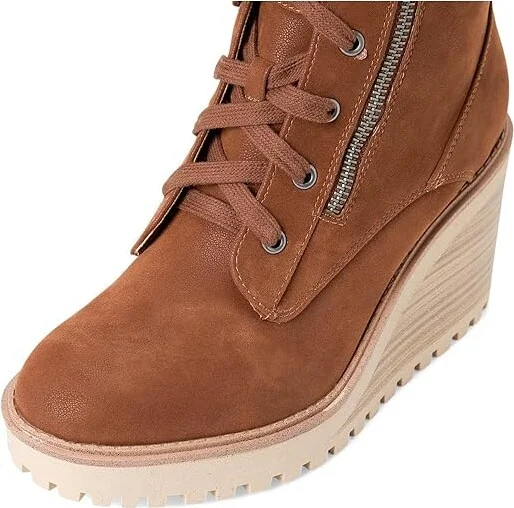 MIA Chaz Women's Boots Cognac : 7.5 M, Leather - Image 2