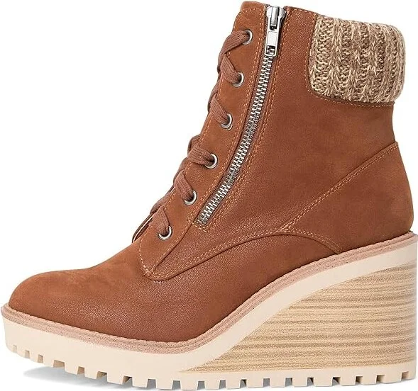 MIA Chaz Women's Boots Cognac : 7.5 M, Leather - Image 6