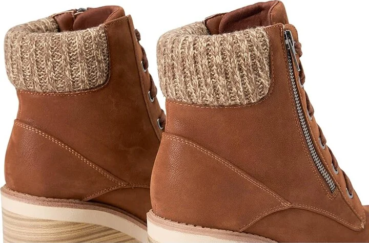 MIA Chaz Women's Boots Cognac : 7.5 M, Leather - Image 7