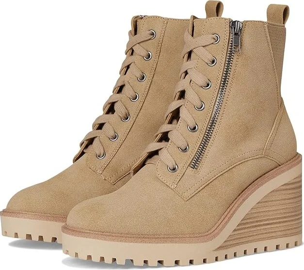 MIA Cyan Women's Boots Sand : 8.5 M, Leather