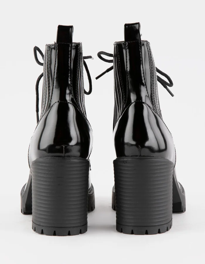 MIA Daryl Lace Up Heel Womens Boots - Image 4