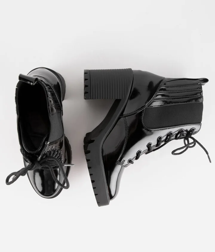 MIA Daryl Lace Up Heel Womens Boots - Image 5
