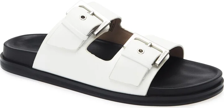 Mia Double Strap Slide Sandal