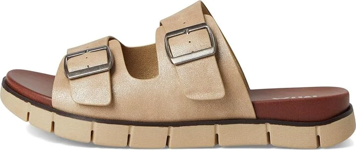 MIA Esei Women's Wedge Shoes Dusty Soft Gold : 7.5 M, Faux Leather - Image 6
