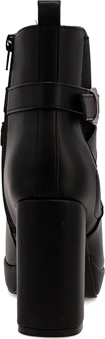 MIA Esther Women's Boots Black : 8.5 M, Faux Leather - Image 4