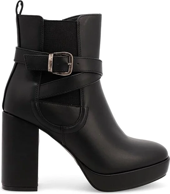 MIA Esther Women's Boots Black : 8.5 M, Faux Leather - Image 5