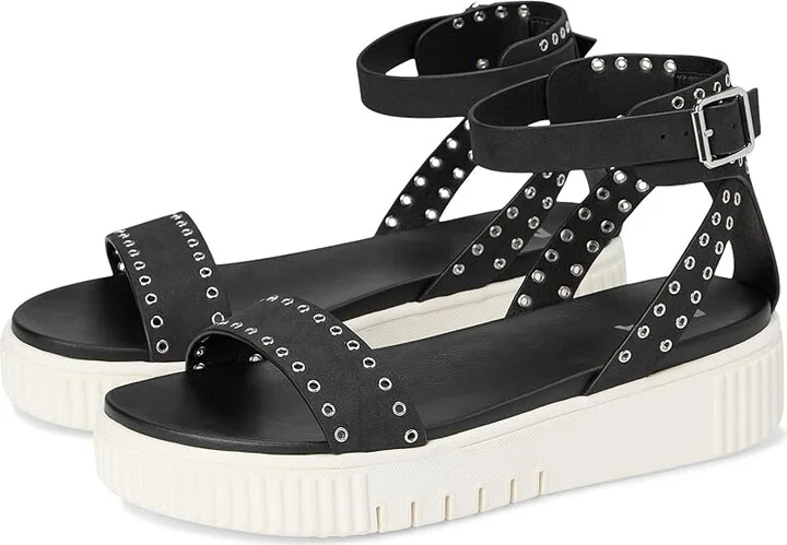 MIA Evelin Women's Wedge Shoes Black : 7.5 M, Synthetic