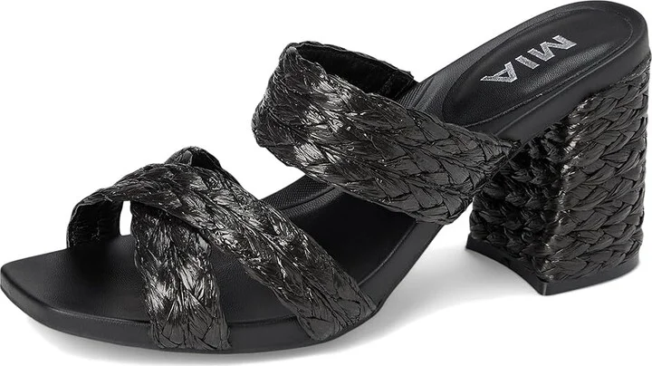 MIA Frances Women's Sandals Black : 7.5 M - Image 5