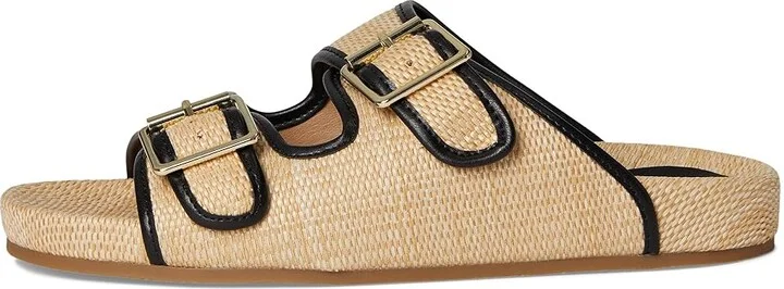 MIA Gazell Women's Wedge Shoes Natural/Black : 8.5 M, Leather - Image 6