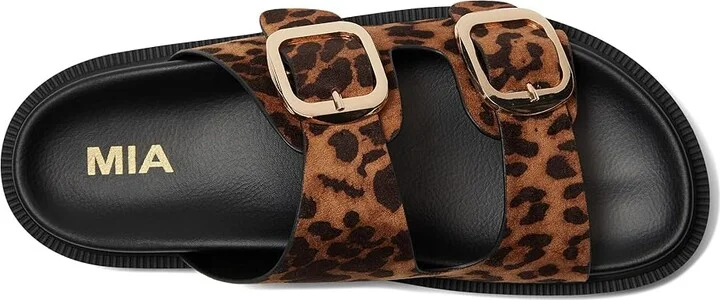 MIA Gen-N Women's Wedge Shoes Leopard Print : 9 M, Faux Leather - Image 2