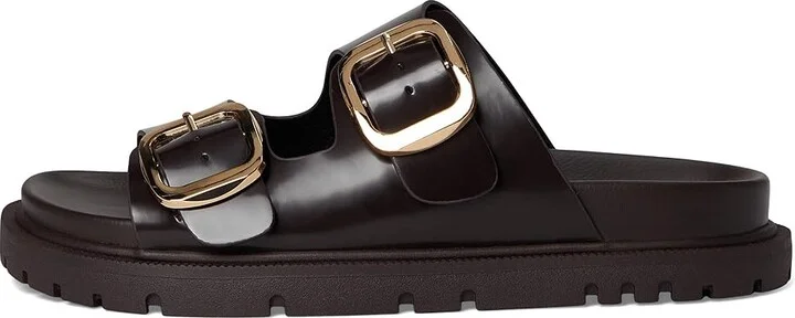 MIA Gen Women's Wedge Shoes Coffee : 8.5 M, Faux Leather - Image 6