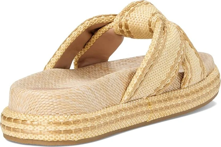 MIA Giade Women's Wedge Shoes Nat/Gold : 6 M, Faux Leather - Image 4
