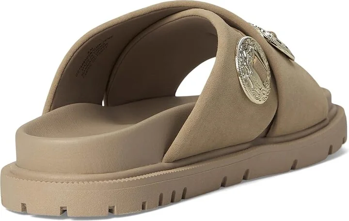 MIA Gorgene Women's Sandals Sand : 6.5 M, Faux Leather - Image 4
