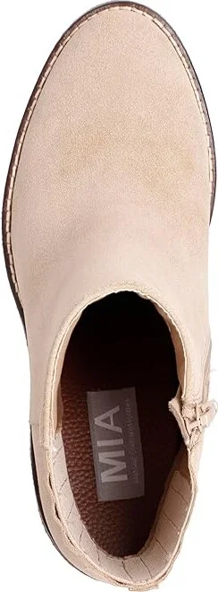 MIA Harlow Women's Wedge Shoes Sand : 8.5 M, Leather/Suede - Image 2