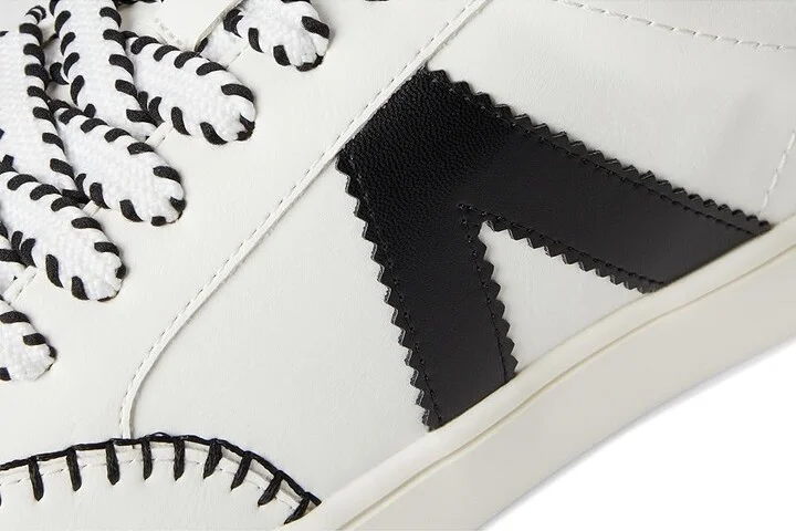 MIA Itzia Women's Shoes White/Black : 6 M, Leather - Image 7