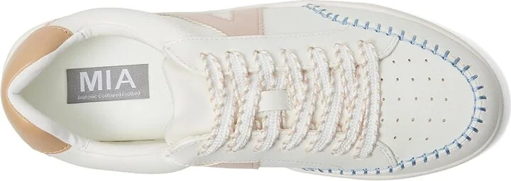 MIA Itzia Women's Shoes White/Black : 6 M, Leather - Image 8