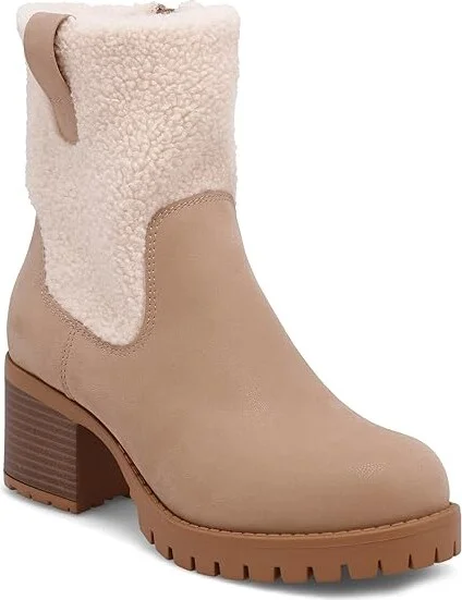 MIA Jakob Women's Boots Stone/Natural : 8.5 M, Leather