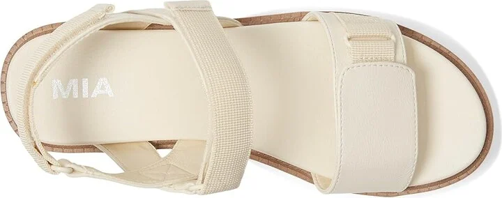MIA Jony Women's Wedge Shoes Bone : 8.5 M, Faux Leather - Image 2