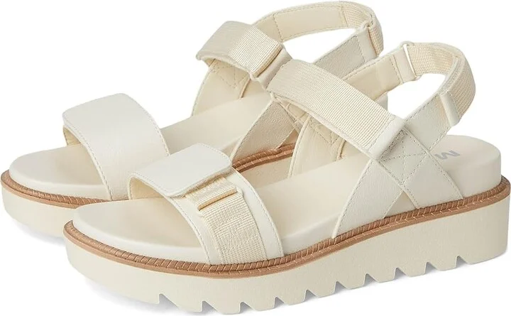 MIA Jony Women's Wedge Shoes Bone : 8.5 M, Faux Leather