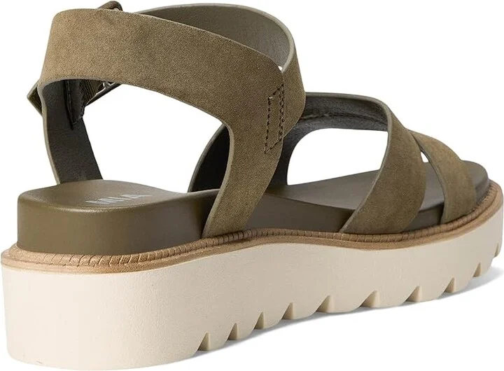 MIA Jovie Women's Sandals Khaki : 9 M, Faux Leather - Image 4