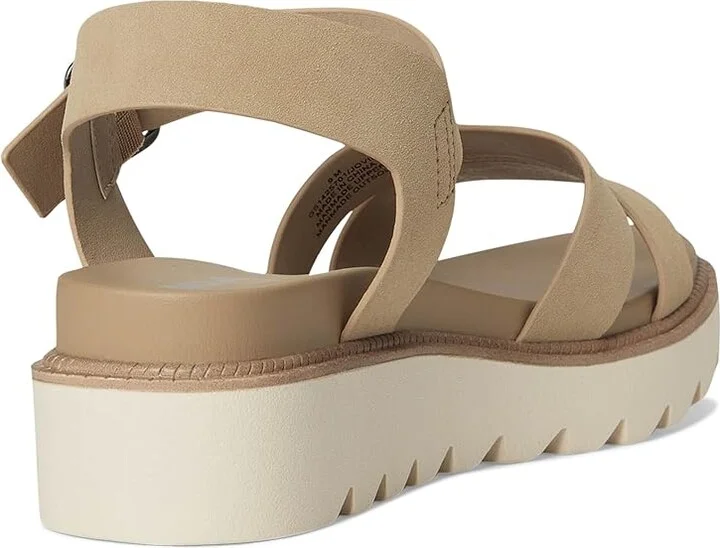 MIA Jovie Women's Sandals Sand : 8.5 M, Faux Leather - Image 4