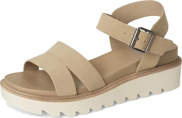 MIA Jovie Women's Sandals Sand : 8.5 M, Faux Leather - Image 5