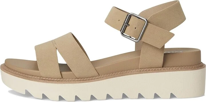 MIA Jovie Women's Sandals Sand : 8.5 M, Faux Leather - Image 6