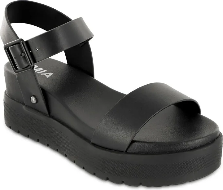 Mia Kayci Platform Wedge Sandal