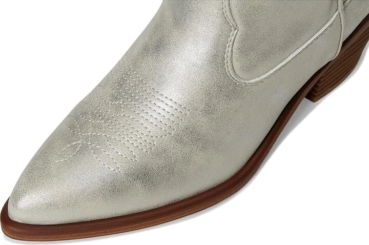 MIA Kelsha Women's Boots Silver : 7 M, Leather - Image 2