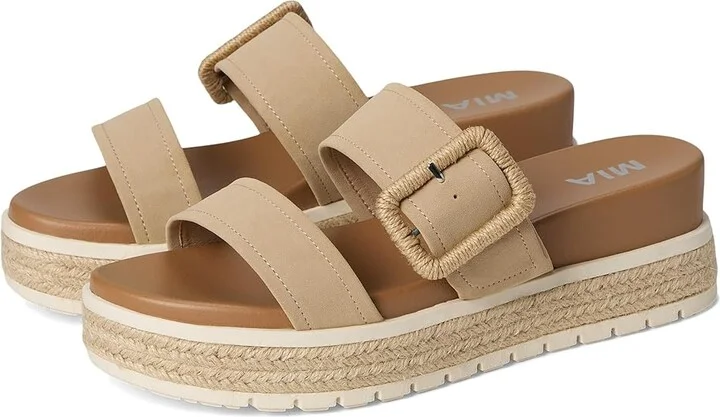 MIA Kenzy Women's Shoes Sand : 7 M, Synthetic