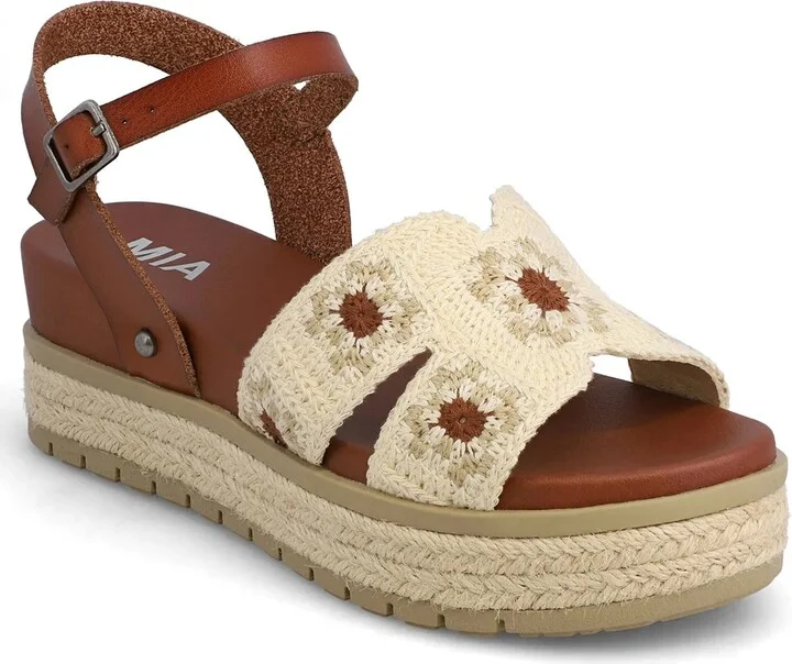 Mia Keva Espadrille Wedge Sandal