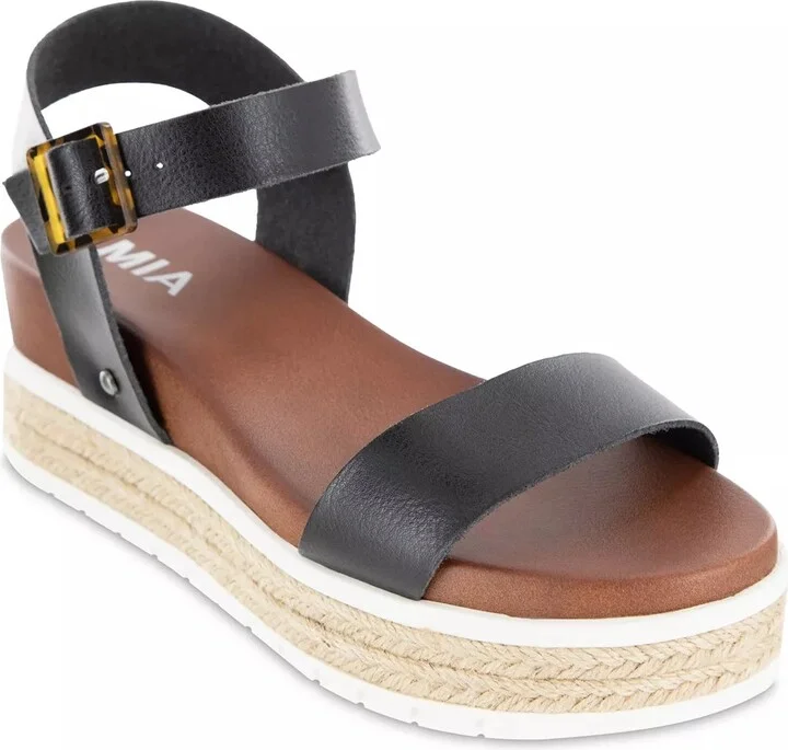 Mia Kiera Espadrille Platform Sandal