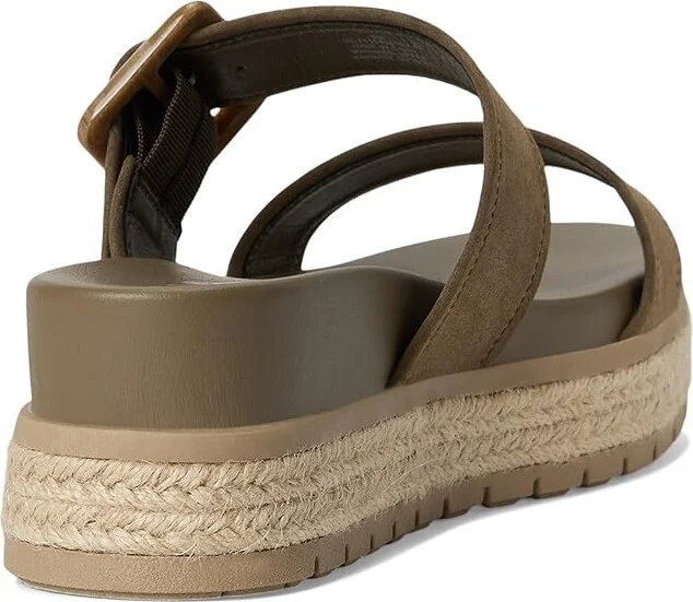 MIA Kika Women's Dress Sandals Khaki : 7.5 M, Faux Leather - Image 4