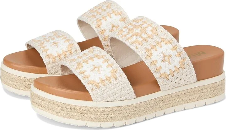 MIA Kristy Women's Wedge Shoes Nat Mult : 7.5 M, Synthetic